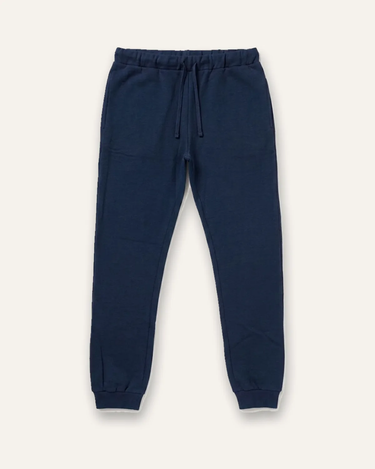 Daily Fleece Jogger in Navy, laid flat