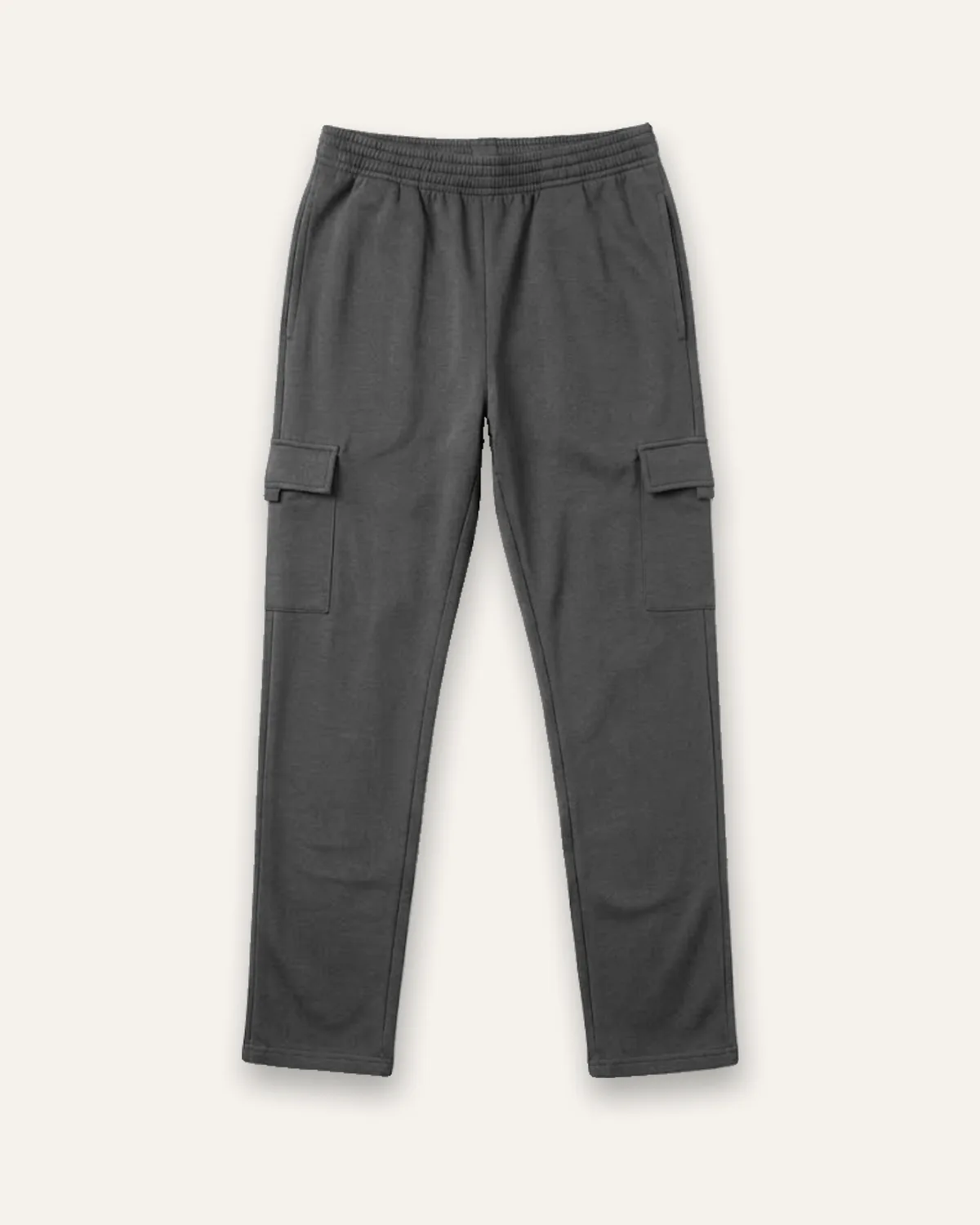 Ultra Performance Cargo Sweatpant in Charcoal, laid flat